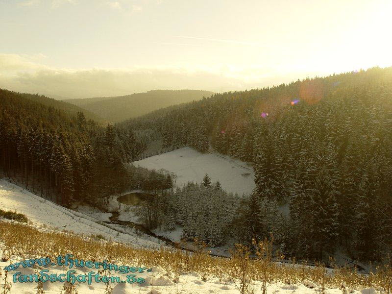 Winterlandschaft bei Grobreitenbach