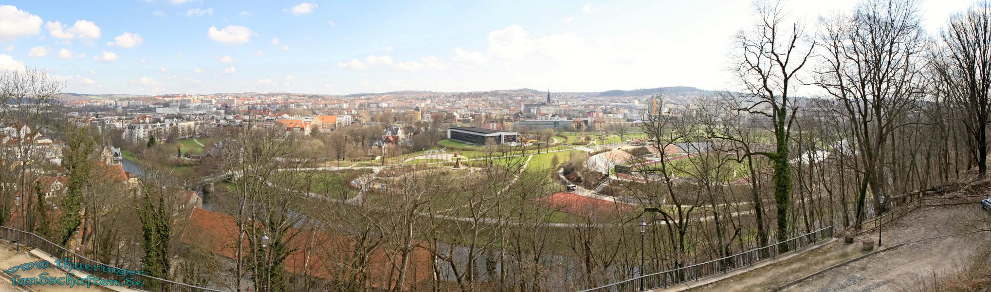 Blick vom Schlo Osterstein