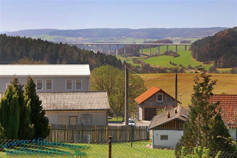 Blick von Meschenbach auf die Grmpentalbrcke