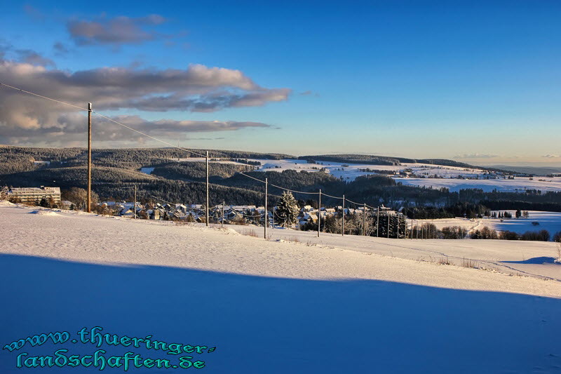 Blick von der Jugendherberge Schnett