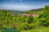 Blick vom Rohrer Berg aus auf Meiningen