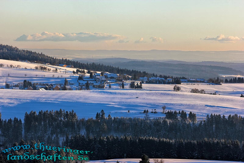 Blick von der Jugendherberge Schnett