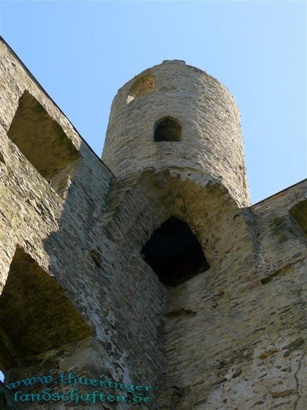 Burgruine Hoher Schwarm Saalfeld