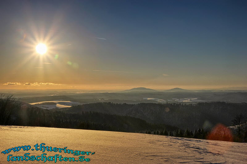 Blick von der Jugendherberge Schnett