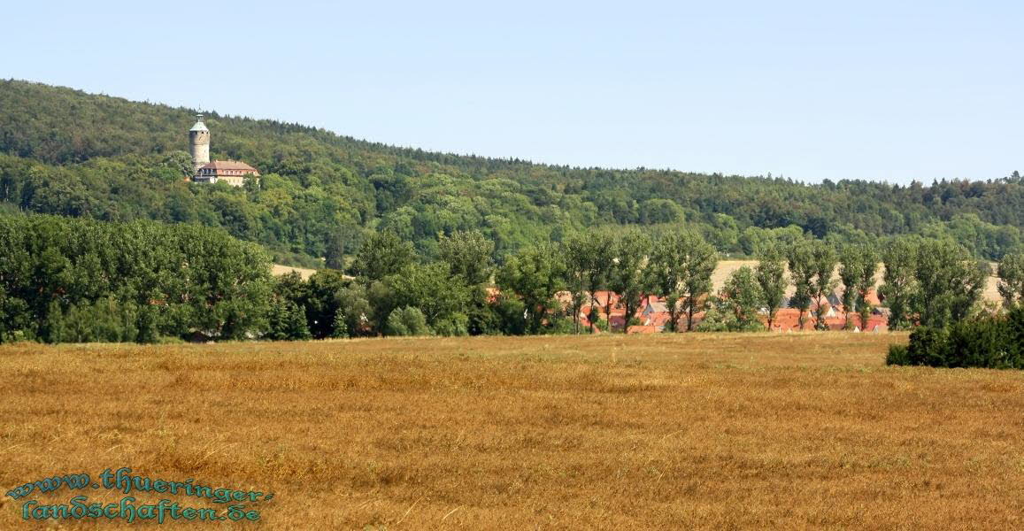 Blick auf Schlo Tonndorf