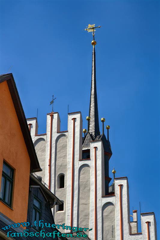 Blick zum Rathaus