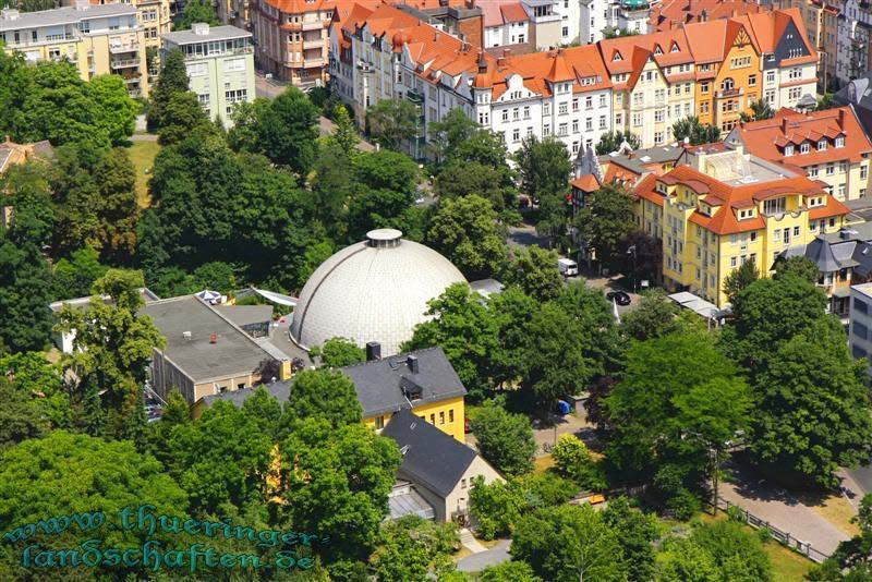 Blick vom Jentower (Planetarium)