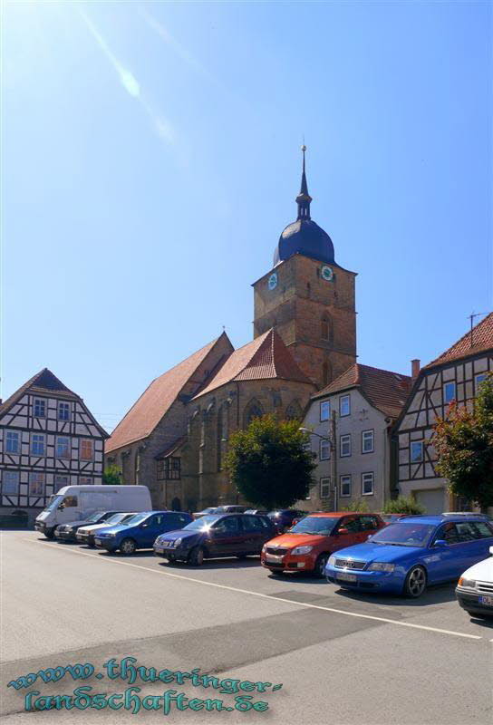 Marktplatz & Stadtkirche Heldburg