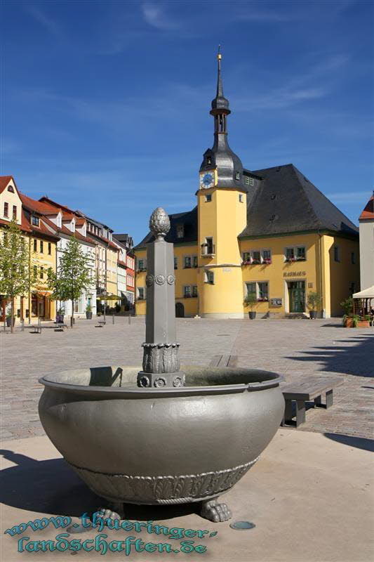 Marktbrunnen & Rathaus