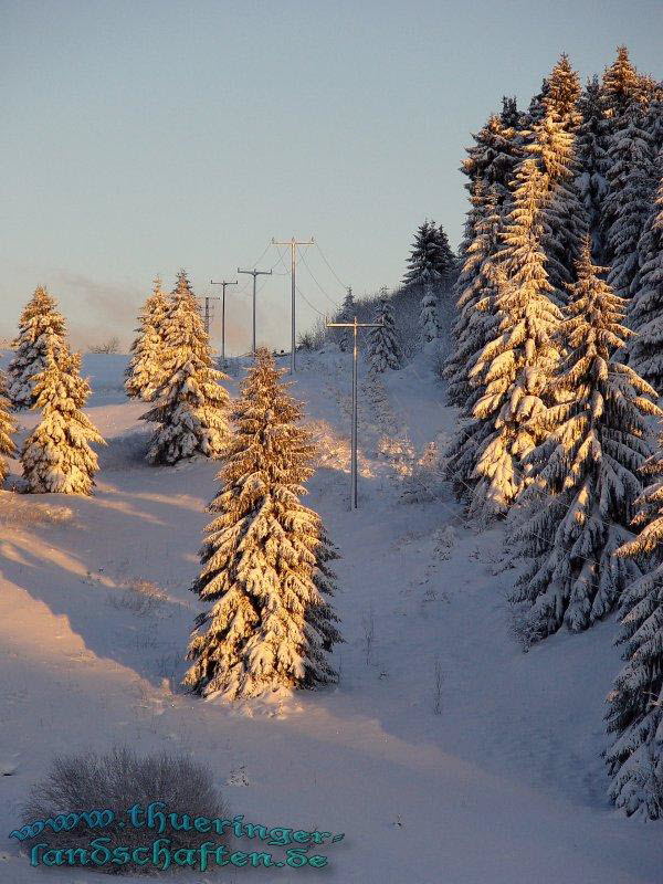 Landschaft bei Masserberg