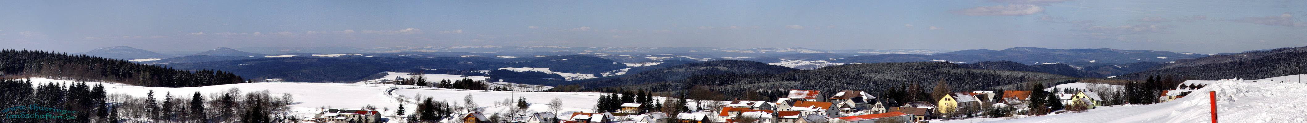 Blick vom Eckartsberg bei Hinterrod