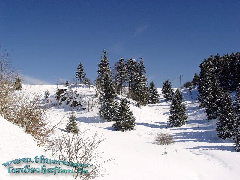 Landschaft bei Masserberg