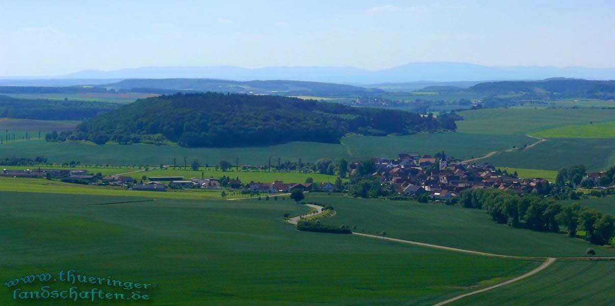 Weitsicht von der Veste Heldburg