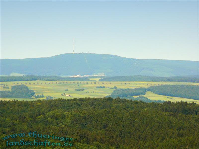 Weitsicht von der Veste Heldburg