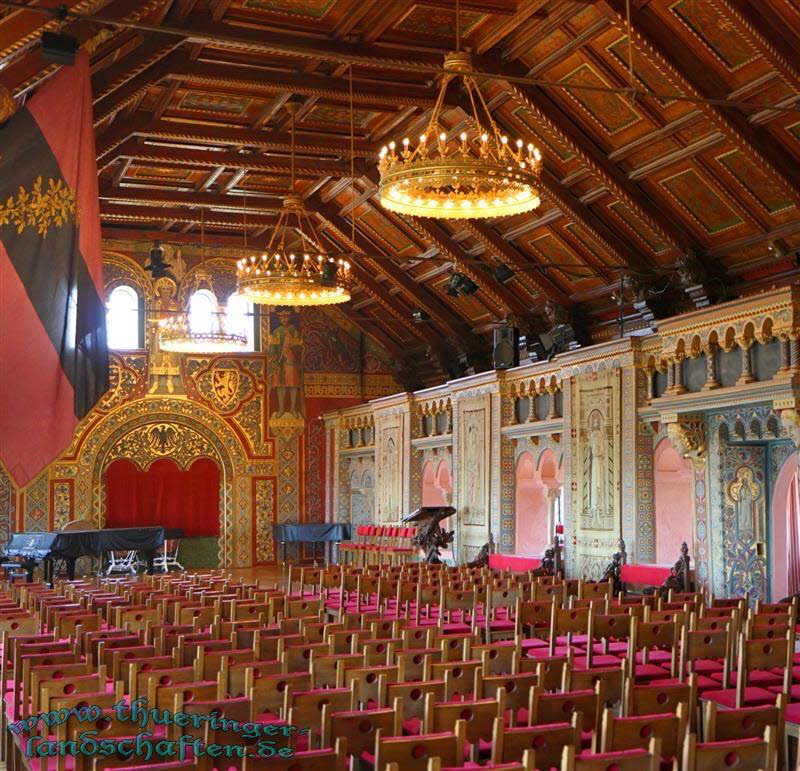 Ausstellung auf der Wartburg (Festsaal)