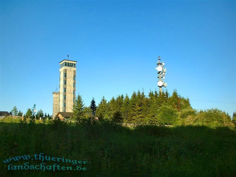 Gaststtte, Aussichtsturm, Sendeanlage