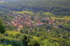 Weitsicht vom Fuchsturm auf dem Hausberg (Lichtenhain)