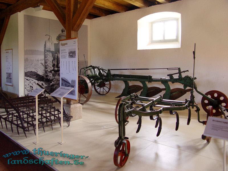 Schafstall, Landtechnikausstellung