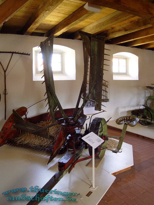 Schafstall, Landtechnikausstellung