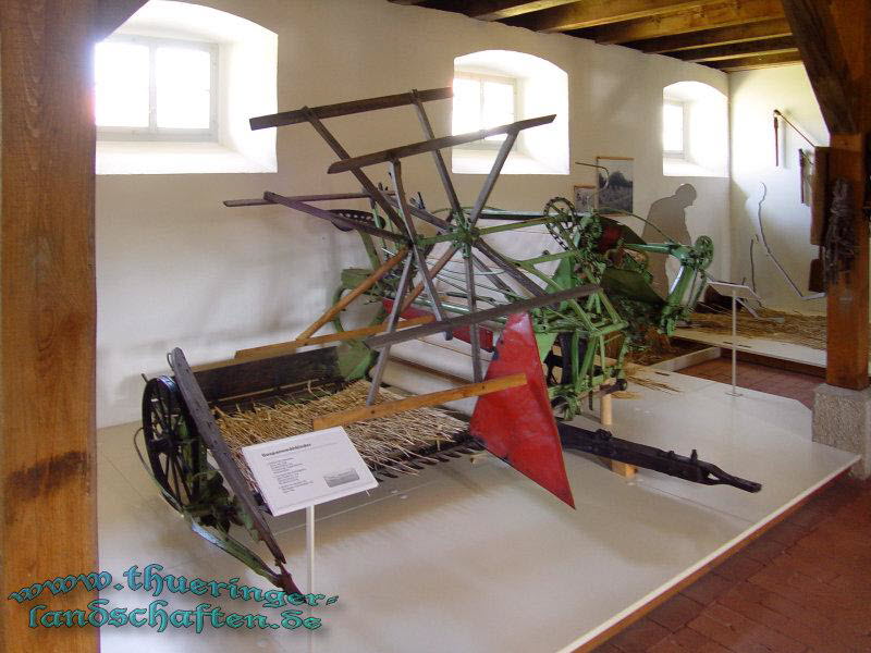 Schafstall, Landtechnikausstellung