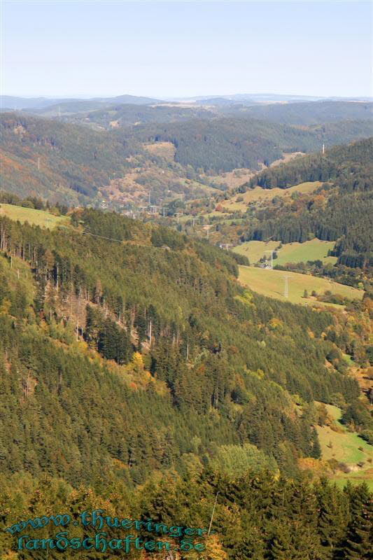 Blick von Spechtsbrunn nach Grfenthal