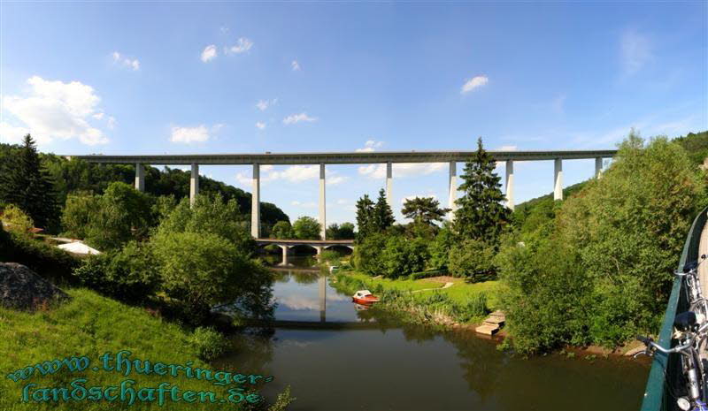 Autobahnbrcke der A4 bei Hrschel