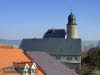 Blick vom Rathaus auf das Eisfelder Schlo