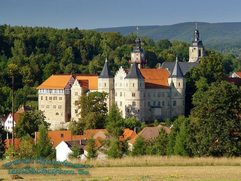 Blick vom Weien Berg aus auf die Bertholdsburg