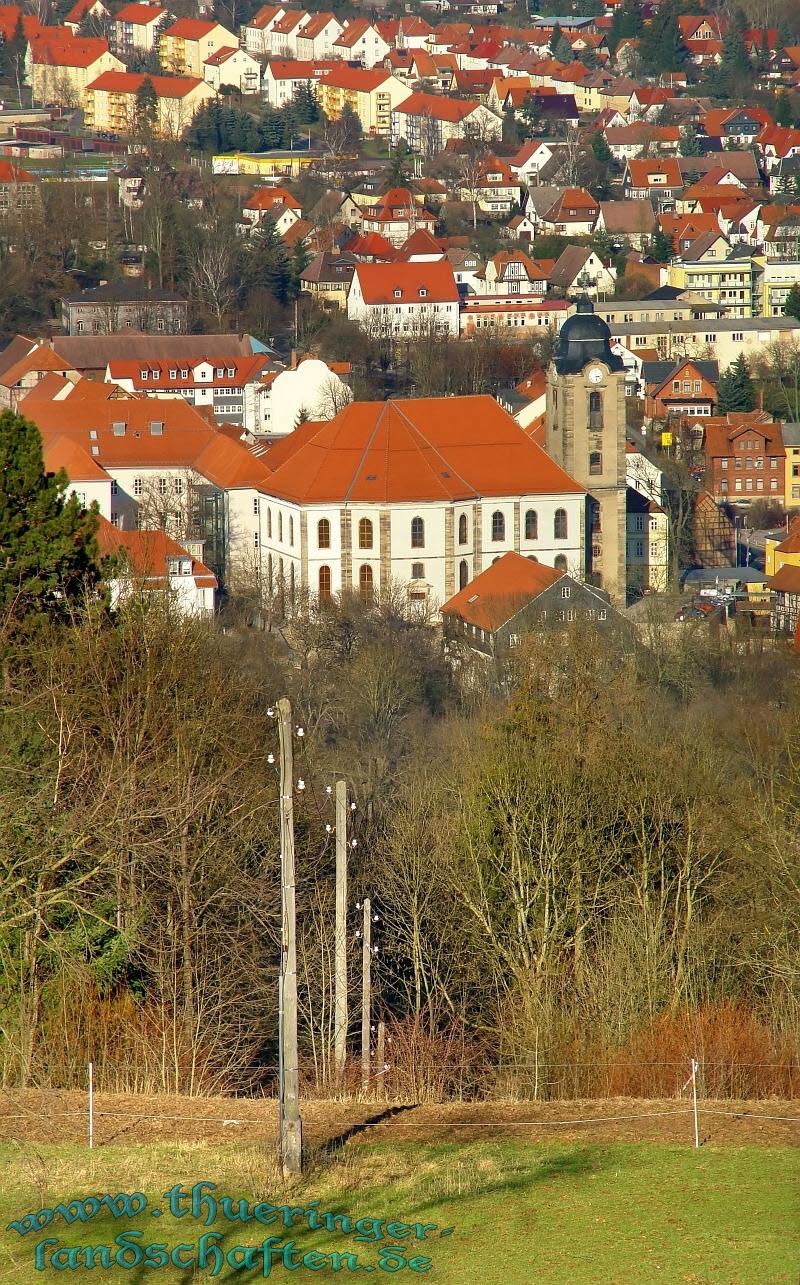 Weitsicht vom Bismarckturm Hildburghausen