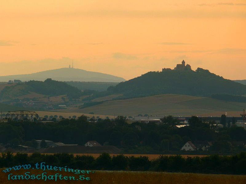 Die Wachsenburg und der Inselsberg