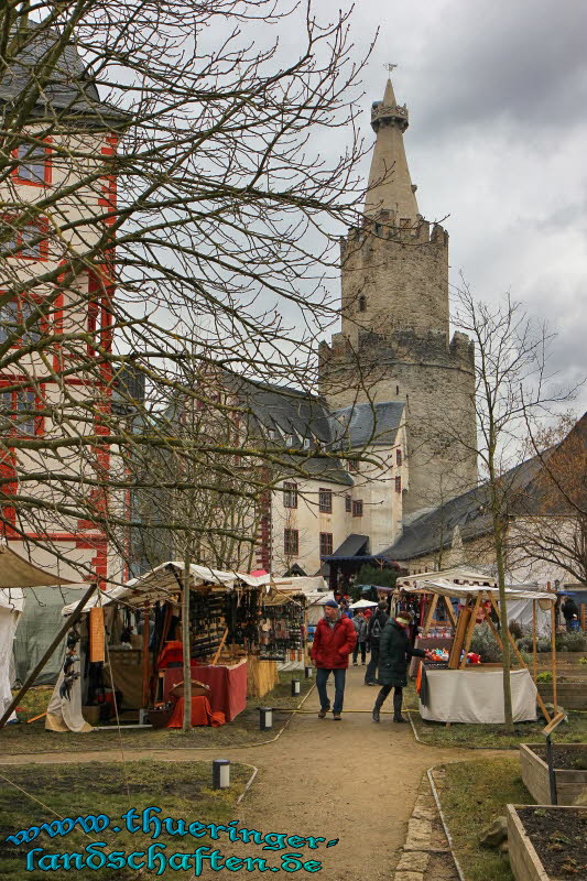 Mittelalterliches Burgspektakel auf der Osterburg in Weida