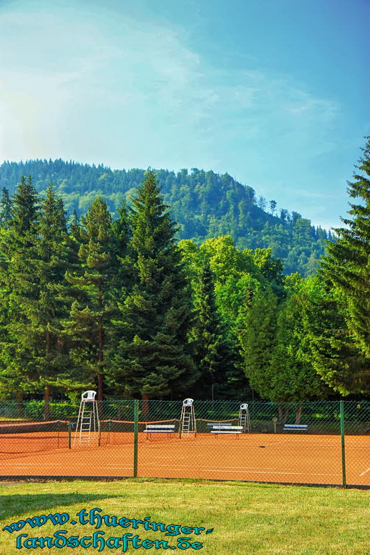 Kneipp-Kuranlage und Steinpark  Arenarisquelle im Lauchagrund Tabarz