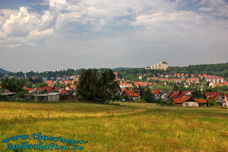 Blick auf Friedrichroda