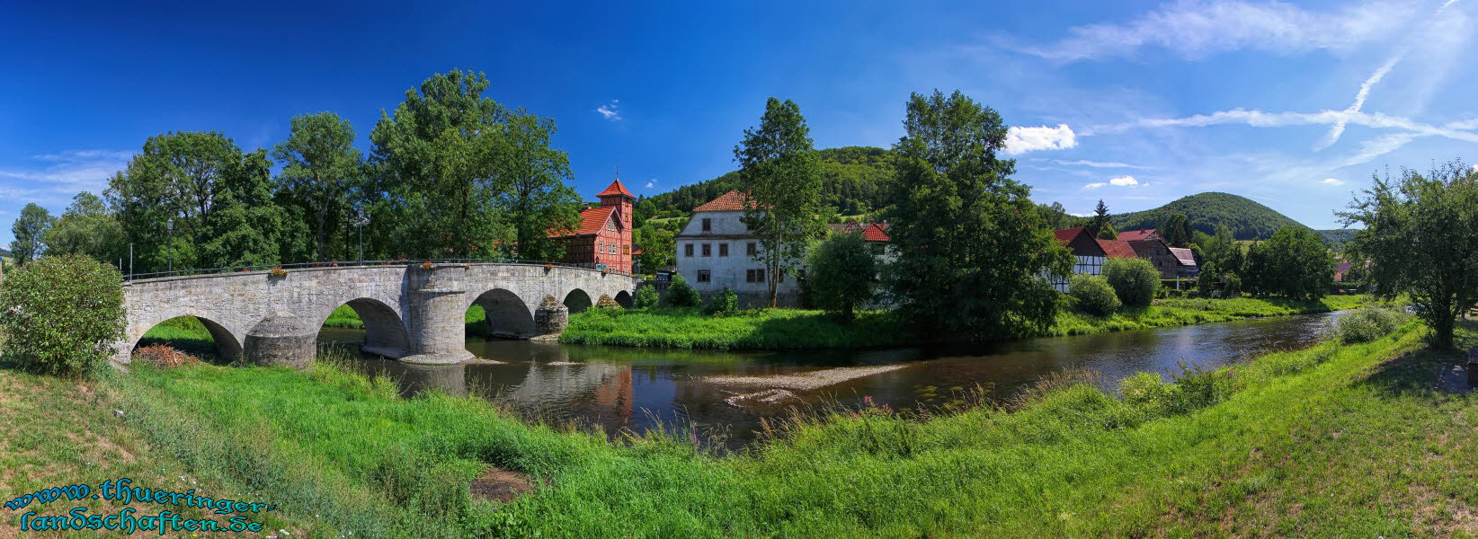 Mittelalterliche Werrabrcke Belrieth