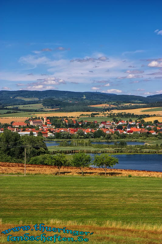 Blick auf Breitungen