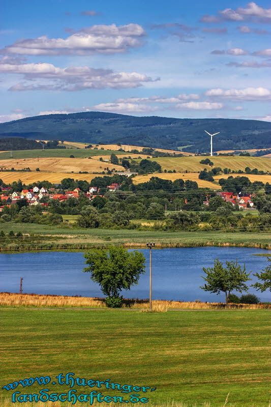 Blick auf Breitungen