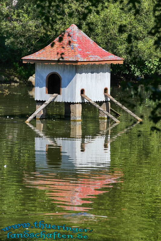 Elisabethpark und See Bad Liebenstein