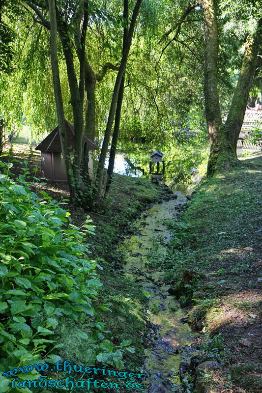 Elisabethpark und See Bad Liebenstein