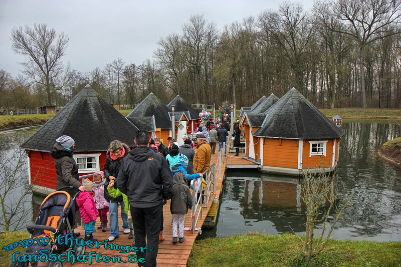 Schwimmender Weihnachtsmarkt Eberstedt