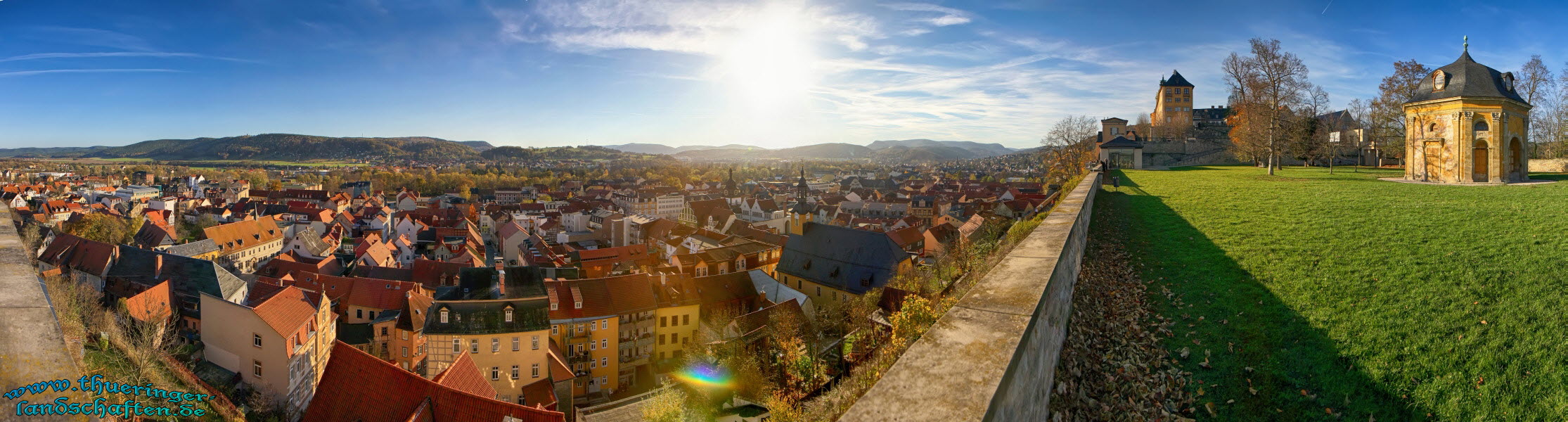 Schlo Heidecksburg Panorama