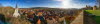 Schlo Heidecksburg Panorama Blick auf Rudolstadt