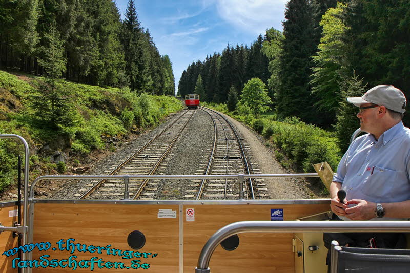 Fahrt mit der Oberweibacher Bergbahn