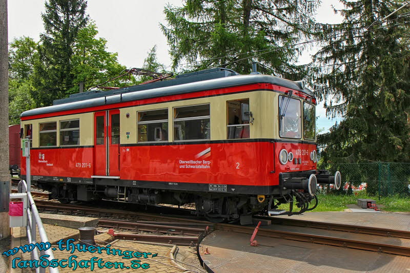 Am Oberweibacher Bahnhof Lichtenhain