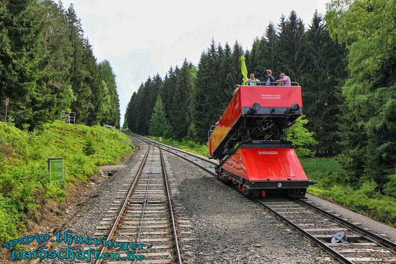 Fahrt mit der Oberweibacher Bergbahn