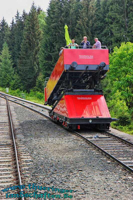 Fahrt mit der Oberweibacher Bergbahn