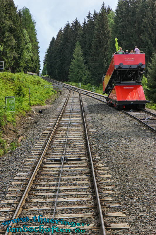 Fahrt mit der Oberweibacher Bergbahn