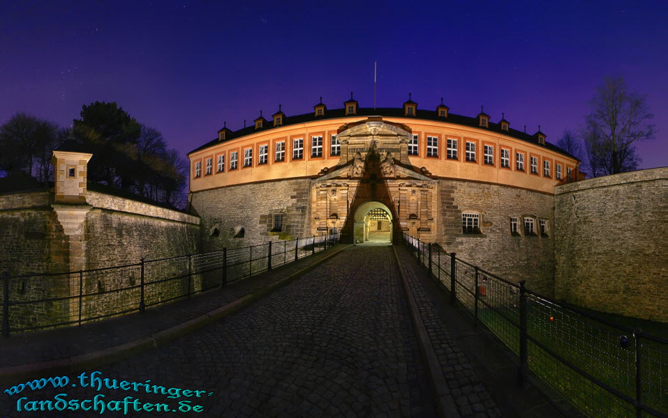 Erfurt bei Nacht