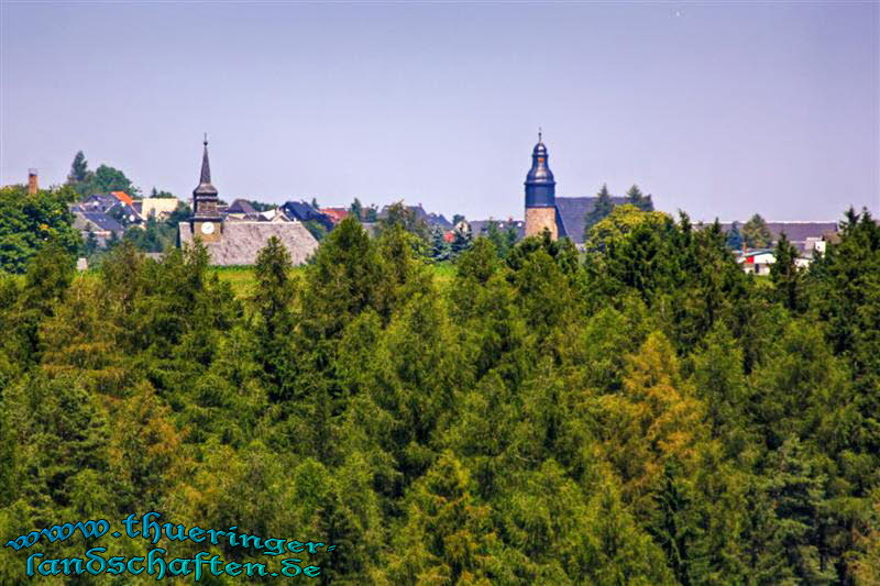 Blick von Friedersdorf auf Herschdorf