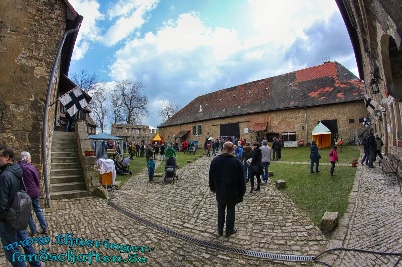 Mittelalterfest auf der Ordensburg Liebstedt