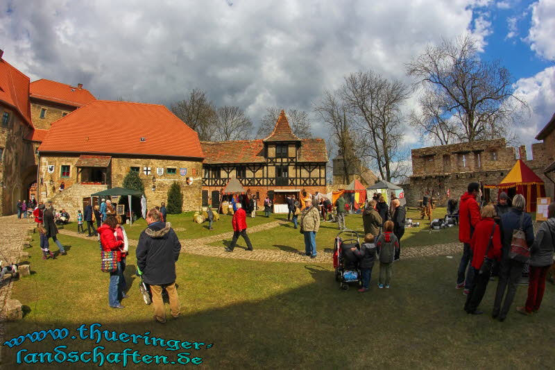 Mittelalterfest auf der Ordensburg Liebstedt